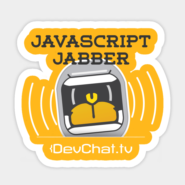 JavaScript Jabber Sticker by cmaxw